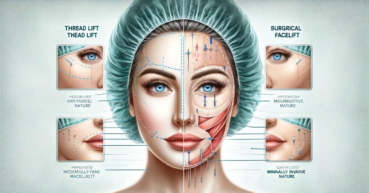 Thread Lift vs Traditional Facelift